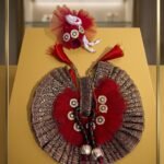 RED GOLDEN KANHA DRESS