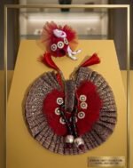 RED GOLDEN KANHA DRESS