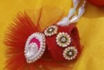 RED GOLDEN KANHA DRESS - Image 3