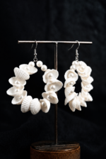 Coastal Style Shell eye-catchin earings - Image 2