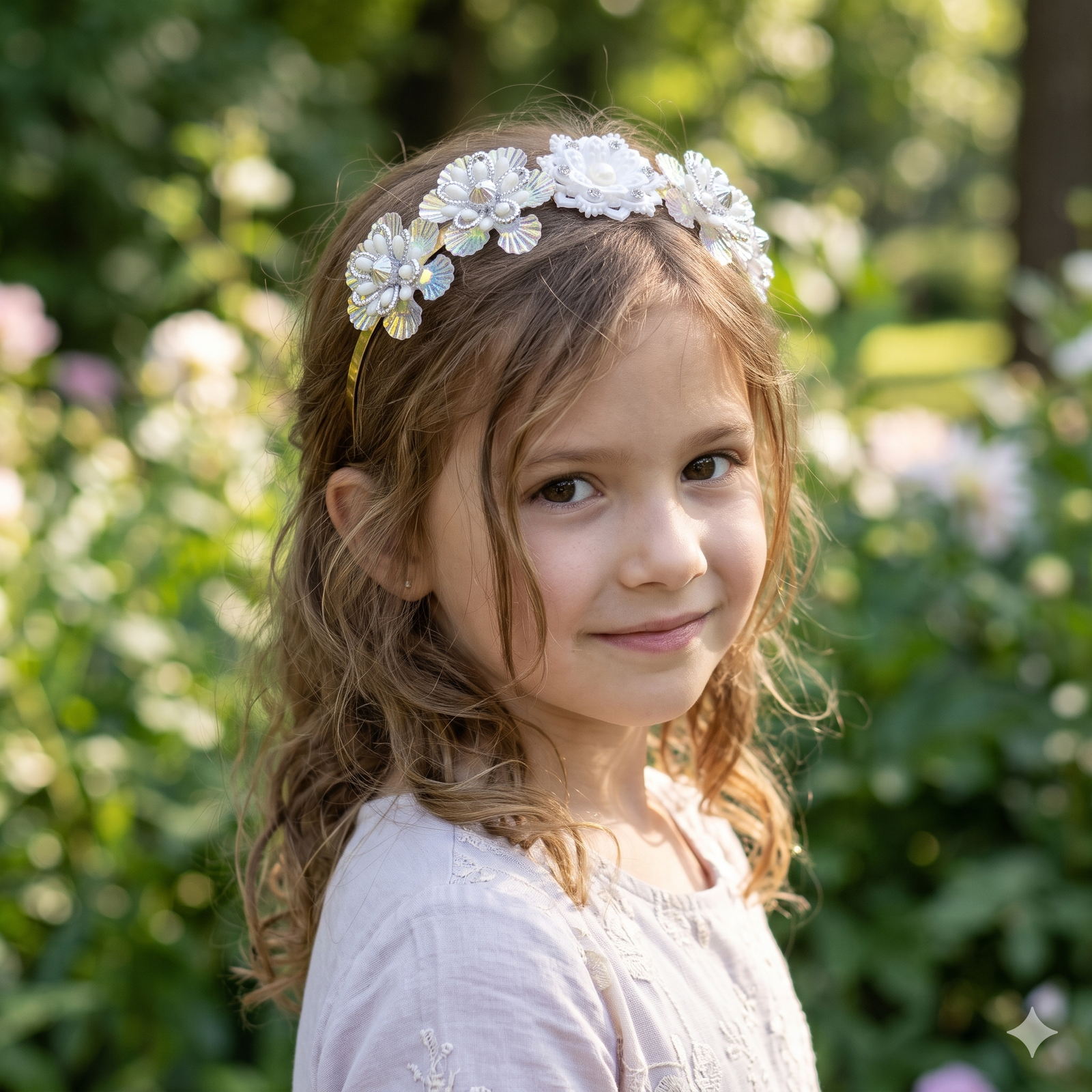 2026/10/1001016435.png Floral Tiara Headband - Image 1