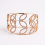 ADJUSTABLE GOLDEN BANGLE CUM BRACELET - Image 2